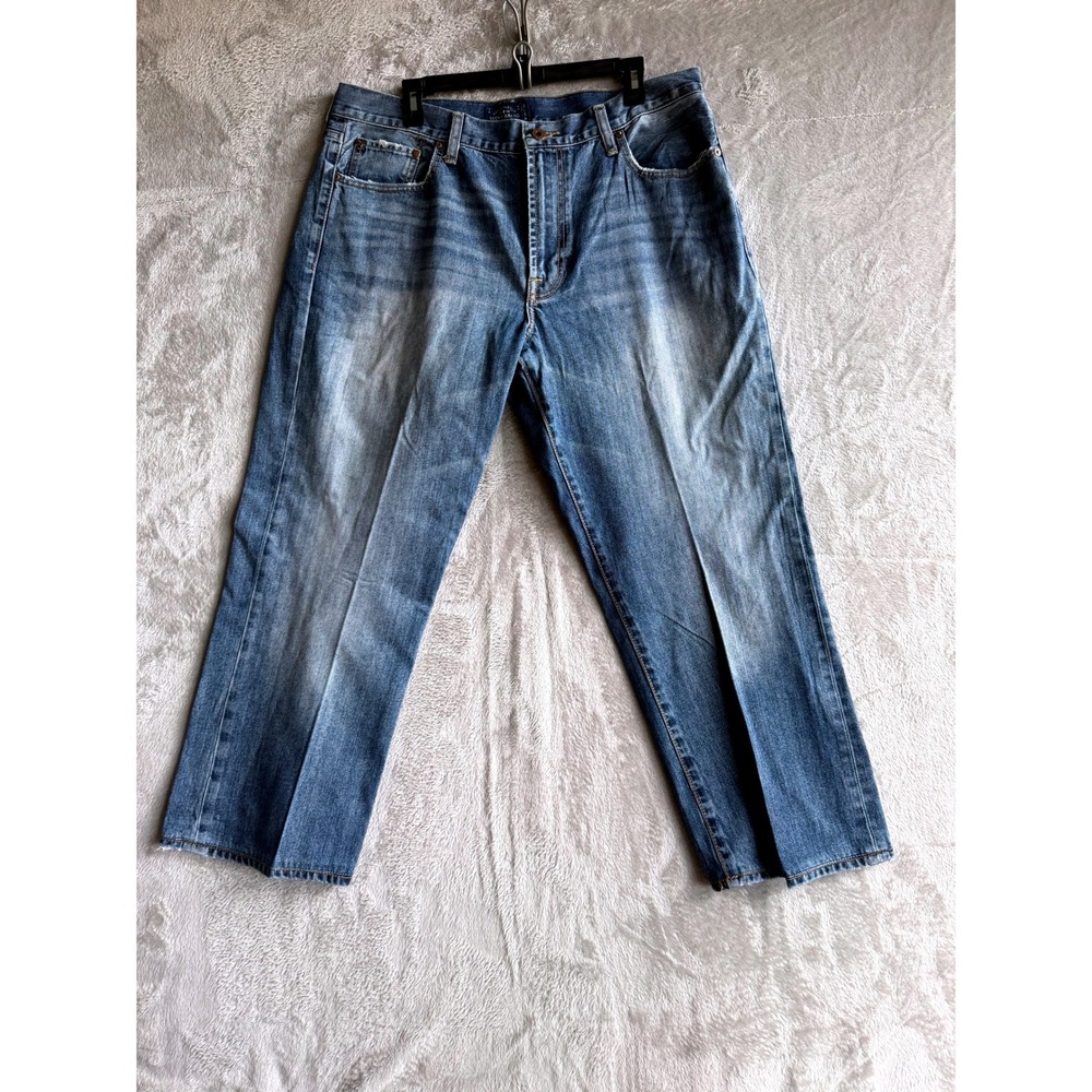 Lucky Brand Jeans Mens 181 Relaxed Straight 36x30 Blue Medium Wash Denim